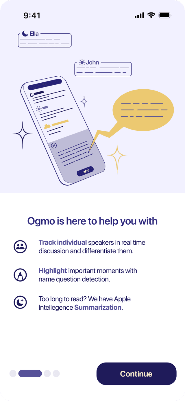 Ogmo app screenshot 2